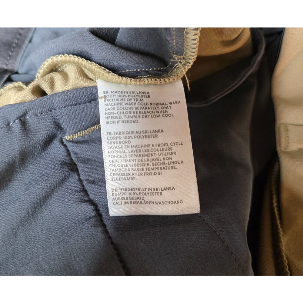 Lands' End Men's Traditional Fit Pants Size 32x34 Chino Khaki Trousers Beige Tan - Picture 5 of 9